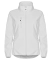 Dames Softshell Jas Clique Classic 0200915 wit